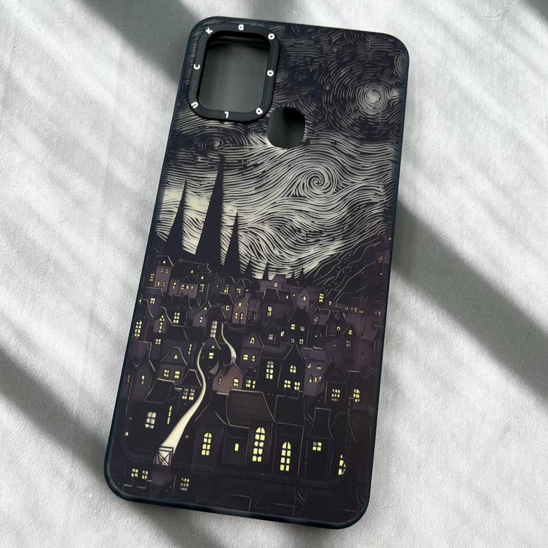 قاب گوشی Galaxy A21S سامسونگ Good Luck ضد ضربه لنز برجسته اورجینال طرح نقاشی ونگوگ کد 71802 - Image 2