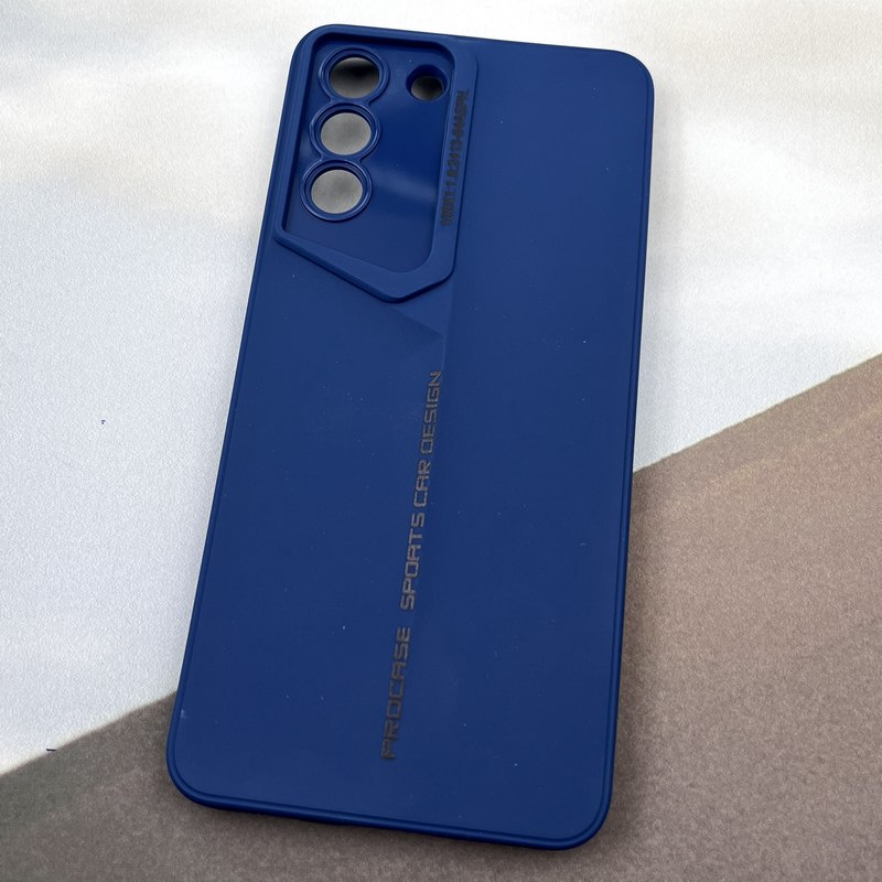 قاب گوشی Galaxy S21 FE سامسونگ Sport Design-T برجسته محافظ لنز دار آبی کد 74778 - Image 2