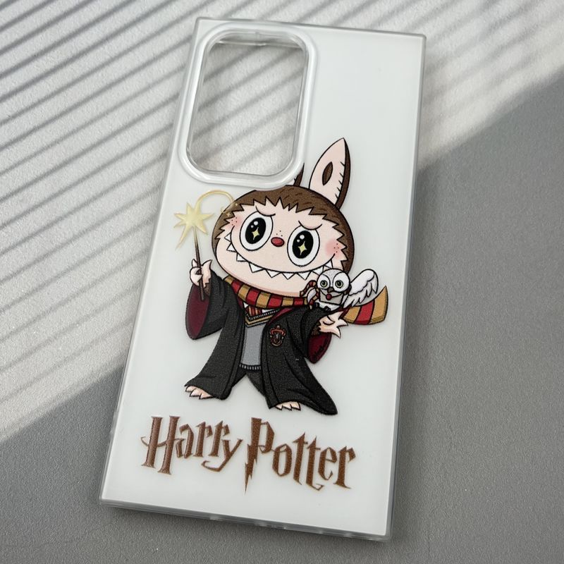 قاب گوشی Galaxy S24 Ultra سامسونگ PC CASE طرح دار فانتزی Labubu لبوبو ایربگ دار کد 75139 - Image 2