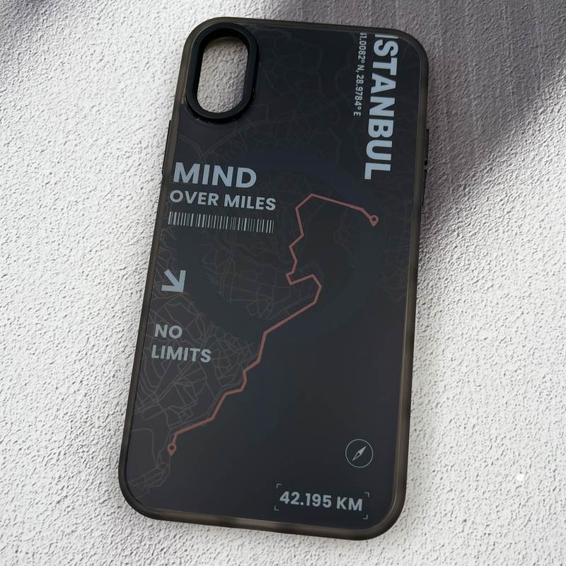 قاب گوشی iPhone X / iPhone XS آیفون Gray Case مات طرح مگ سیف Magsafe لنز برجسته YOUNG KIT کد 78869 - Image 2
