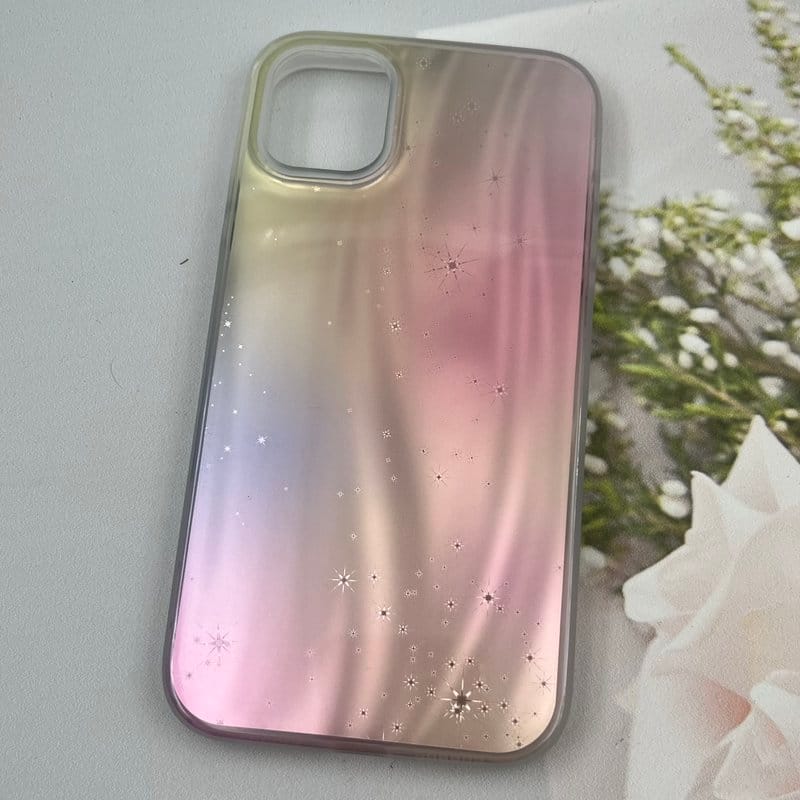قاب گوشی iPhone 11 آیفون Lux Case لوکس طرح موج سه بعدی 3D ستاره رنگی کد 81068 - Image 2