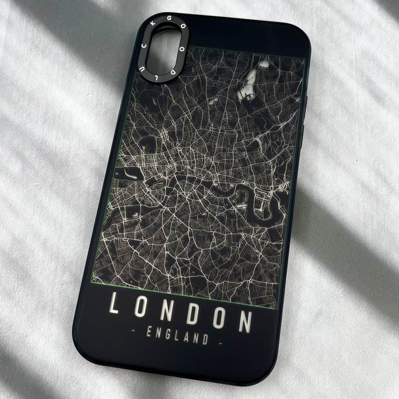 قاب گوشی iPhone X / iPhone XS آیفون Good Luck ضد ضربه لنز برجسته اورجینال طرح London کد 82967 - Image 2