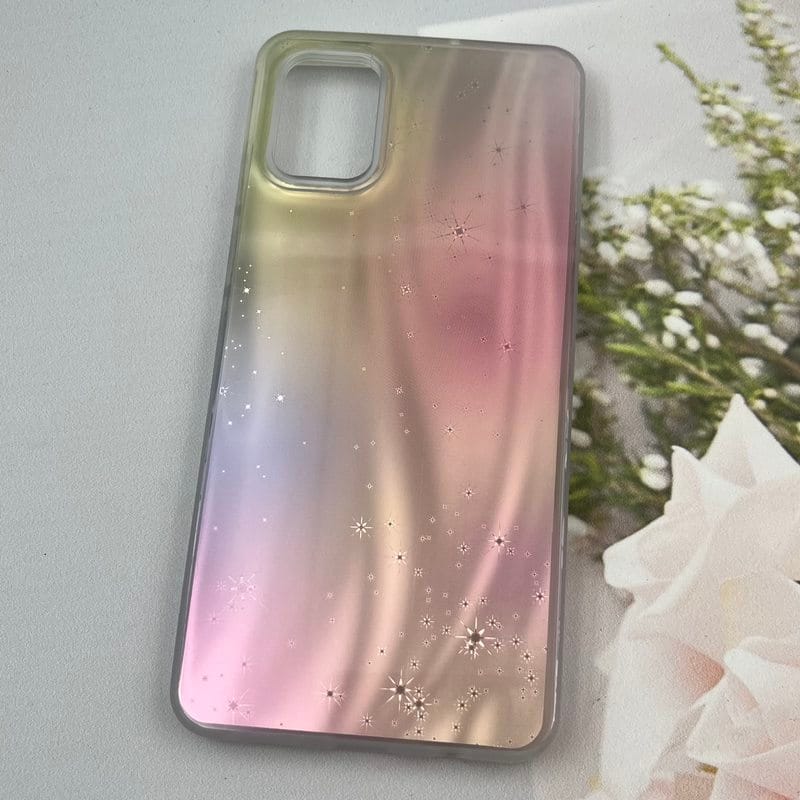 قاب گوشی Galaxy A51 سامسونگ Lux Case لوکس طرح موج سه بعدی 3D ستاره رنگی کد 88150 - Image 2