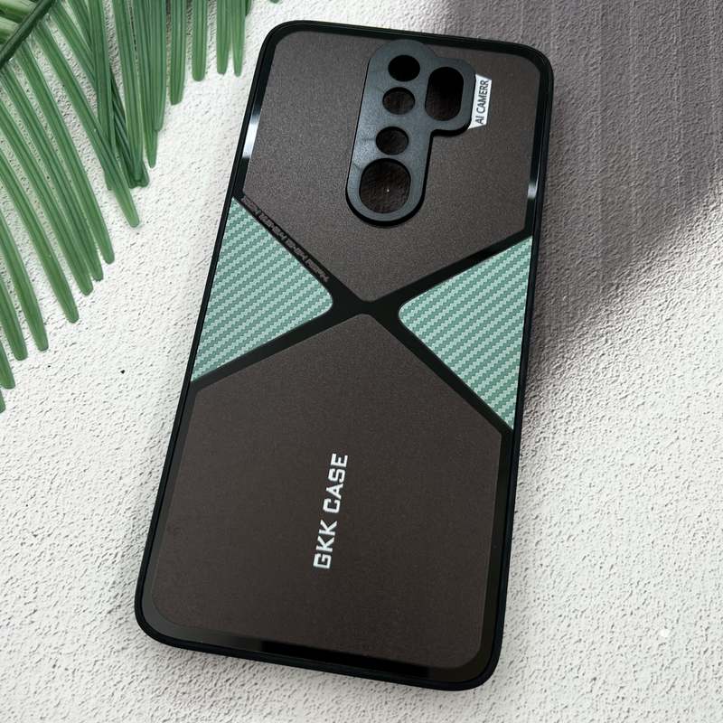 قاب گوشی Redmi Note 8 Pro شیائومی GKK Case اورجینال Spider کربن AL CAMERA محافظ لنز دار سبز کد 89674 - Image 2