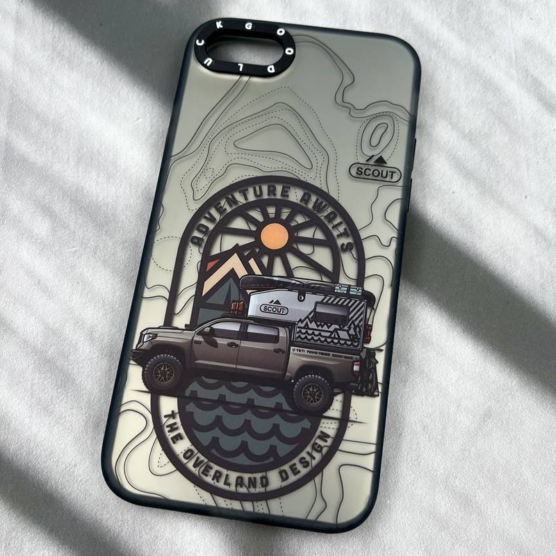 قاب گوشی iPhone 7 / iPhone 8 / iPhone SE 2020 / iPhone SE 2022 آیفون Good Luck ضد ضربه لنز برجسته اورجینال طرح Scout کد 89906 - Image 2