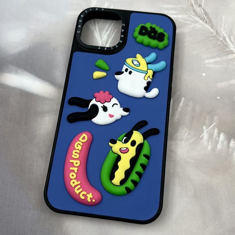 قاب گوشی iPhone 13 / iPhone 14 آیفون سیلیکونی CASETIFY طرح برجسته فانتزی کد 90981 - Image 2