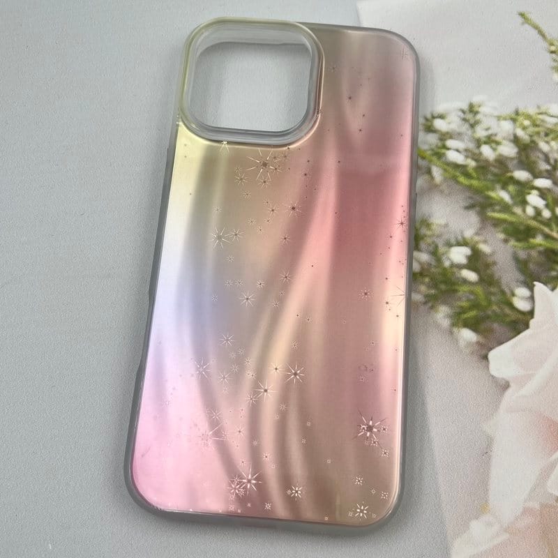 قاب گوشی iPhone 16 Pro Max آیفون Lux Case لوکس طرح موج سه بعدی 3D ستاره رنگی کد 97228 - Image 2