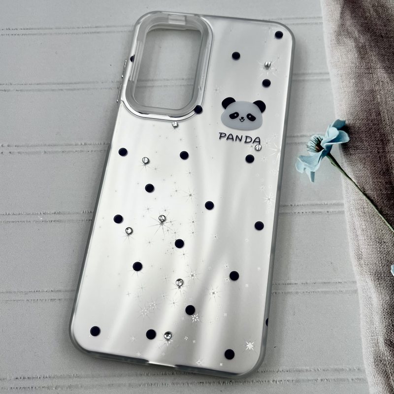 قاب گوشی Galaxy A26 سامسونگ Star Case کهکشانی نگین برجسته لوکس طرح پاندا کد 11543 - Image 2