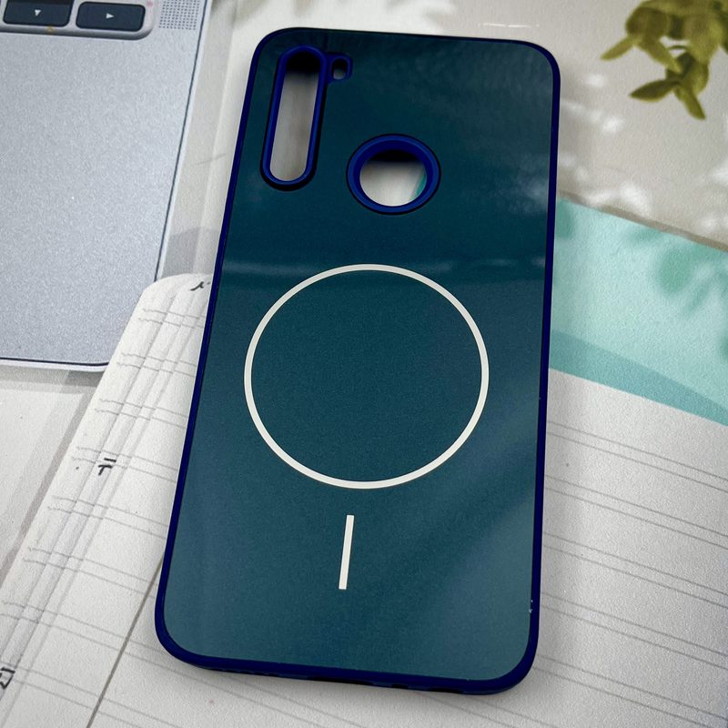 قاب گوشی Redmi Note 8 / Redmi Note 8 2021 شیائومی PVD CASE طرح مگ سیف Magsafe اسپرت لنز برجسته سرمه ای کد 14073 - Image 2