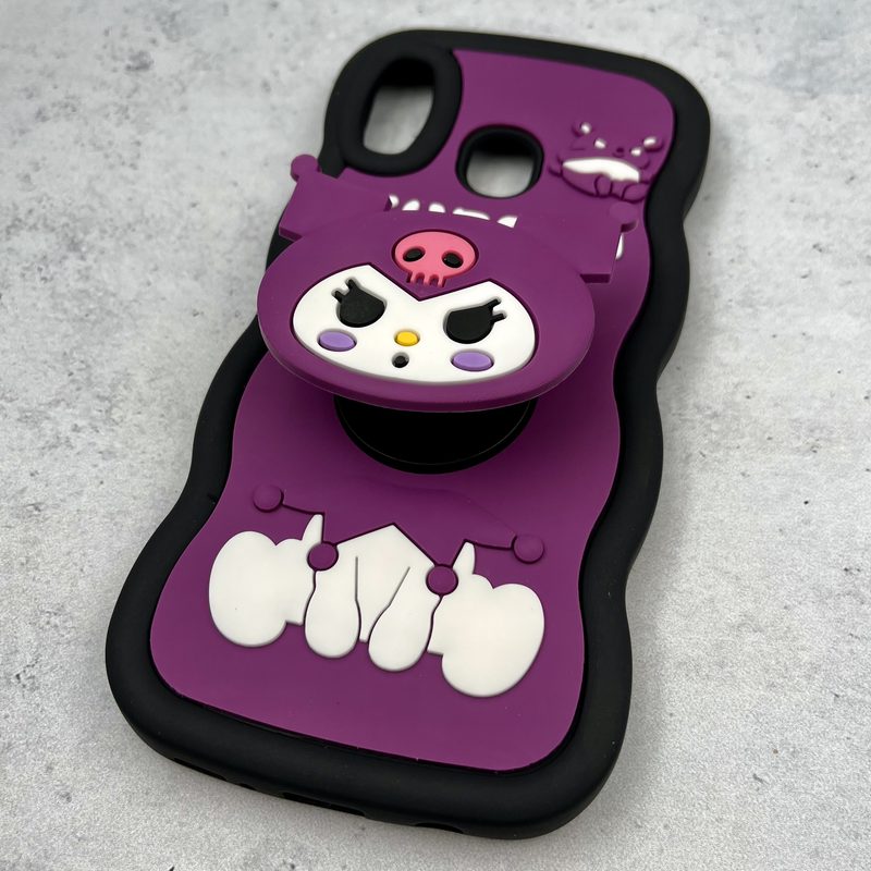 قاب گوشی Galaxy A20 / A30 سامسونگ Toy Case عروسکی سیلیکونی پاپ سوکتی ضد ضربه طرح کرومی کد 17271 - Image 2