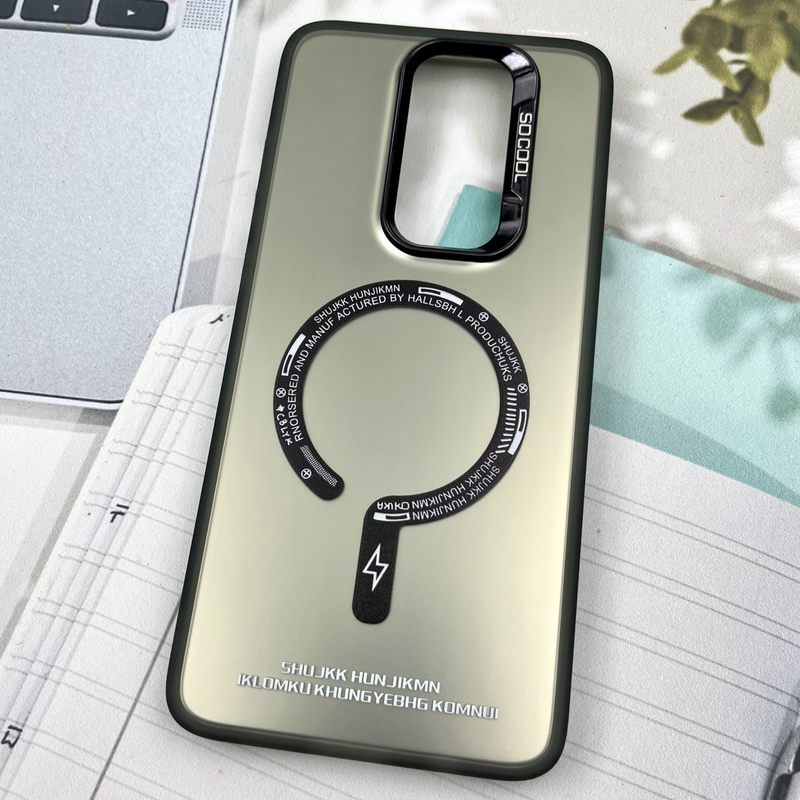قاب گوشی Redmi Note 8 Pro شیائومی So Cool اورجینال طرح مگ سیف New Magsafe لنز متال کرومی اسپرت کد 17603 - Image 2