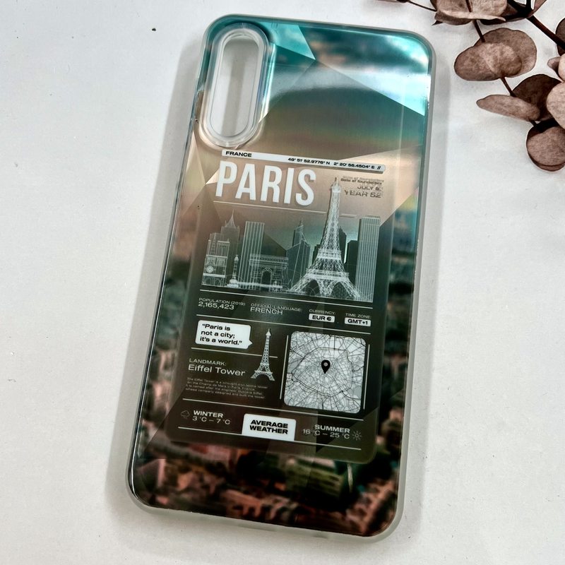 قاب گوشی Galaxy A30S / Galaxy A50S / Galaxy A50 سامسونگ 3D Lux Case سه بعدی اسپرت ضد ضربه طرح Paris کد 20915 - Image 2