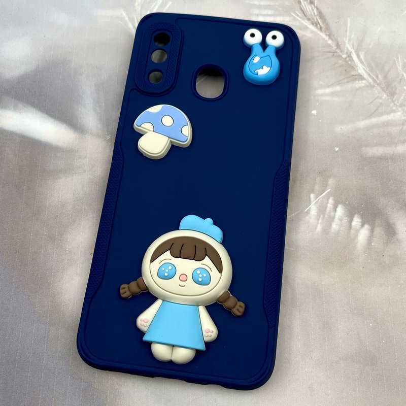 قاب گوشی Galaxy A20 / Galaxy A30 سامسونگ Pinhole Case عروسکی لنز برجسته سیلیکونی طرح دختر محافظ لنز دار کد 21655 - Image 2