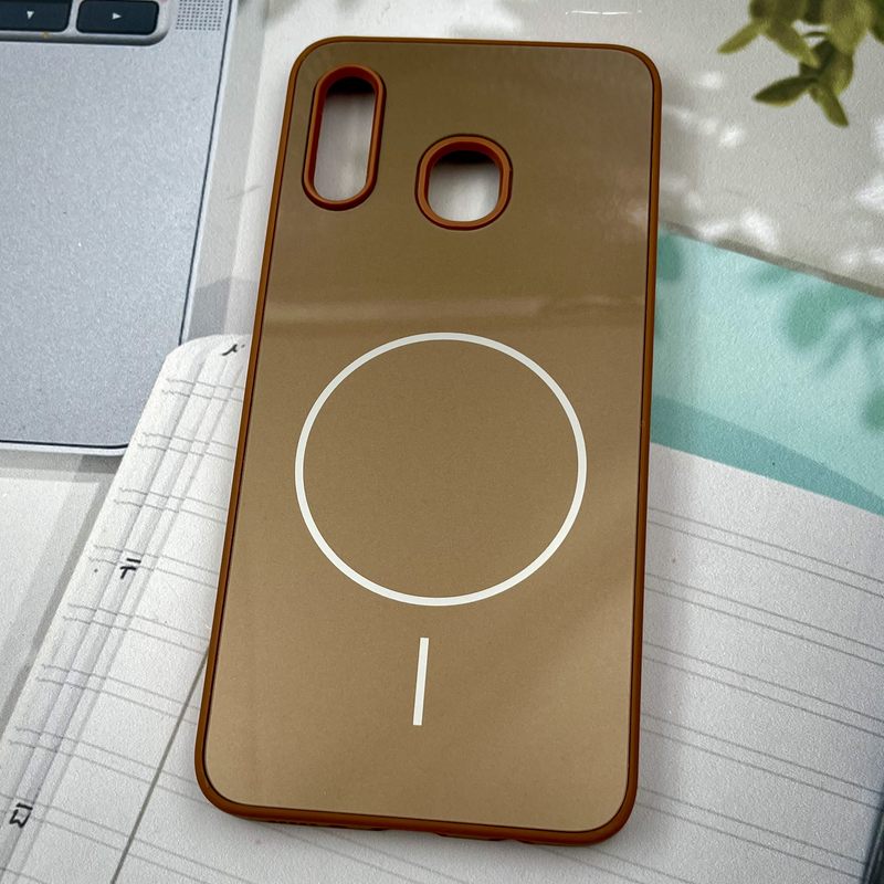 قاب گوشی Galaxy A20 / A30 سامسونگ PVD CASE طرح مگ سیف Magsafe اسپرت لنز برجسته صحرایی کد 22650 - Image 2