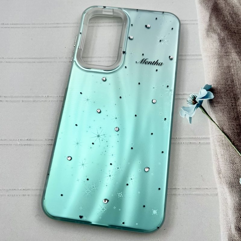 قاب گوشی Galaxy A26 سامسونگ Star Case کهکشانی نگین برجسته لوکس طرح موج کد 22717 - Image 2