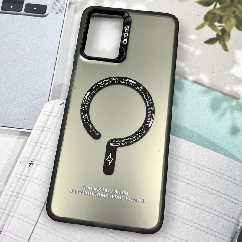 قاب گوشی Galaxy A22 4G / Galaxy M32 4G سامسونگ So Cool اورجینال طرح مگ سیف New Magsafe لنز متال کرومی اسپرت کد 23028 - Image 2