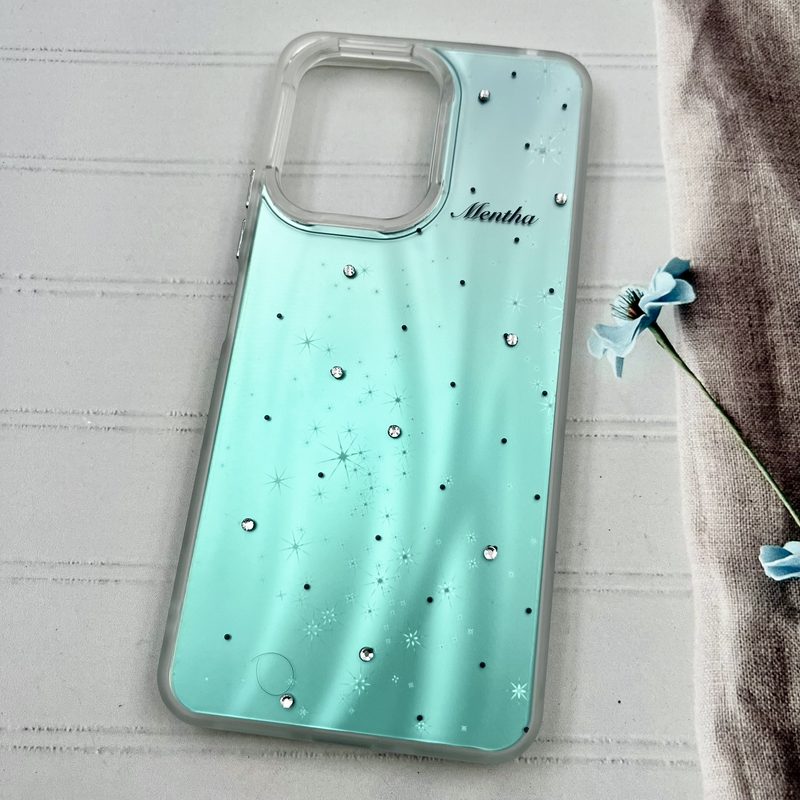 قاب گوشی Redmi 13C / Poco C65 شیائومی Star Case کهکشانی نگین برجسته لوکس طرح موج کد 30450 - Image 2