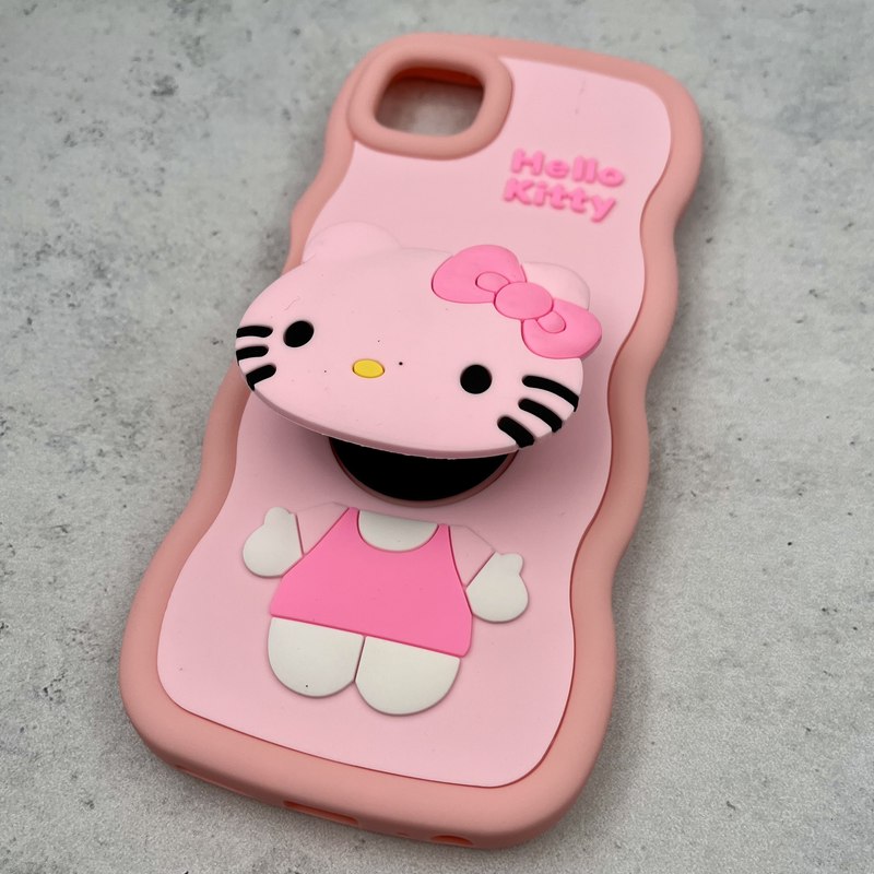 قاب گوشی Galaxy A22 5G سامسونگ Toy Case عروسکی سیلیکونی پاپ سوکتی ضد ضربه طرح هلو کیتی کد 30714 - Image 2