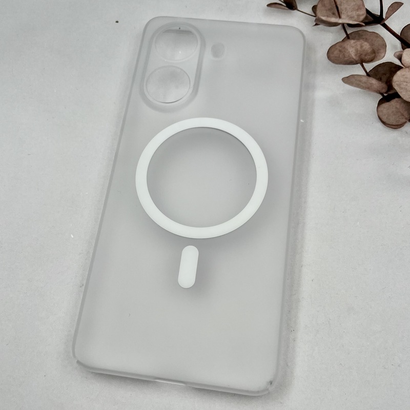 قاب گوشی Poco X7 Pro شیائومی Premium Case مات Slim مگ سیف Magsafe اورجینال سفید محافظ لنز دار کد 32239 - Image 2