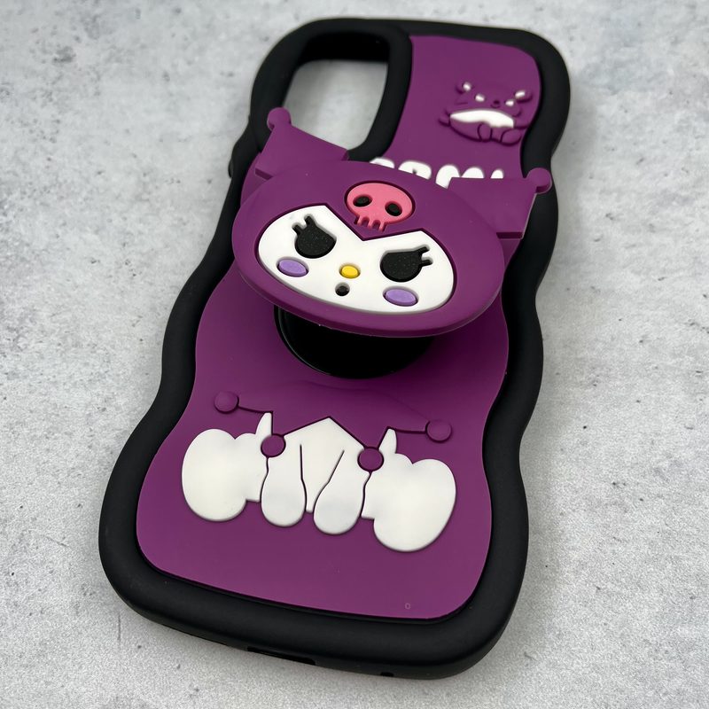 قاب گوشی Redmi Note 11 4G / Redmi Note 11S شیائومی Toy Case عروسکی سیلیکونی پاپ سوکتی ضد ضربه طرح کرومی کد 33892 - Image 2