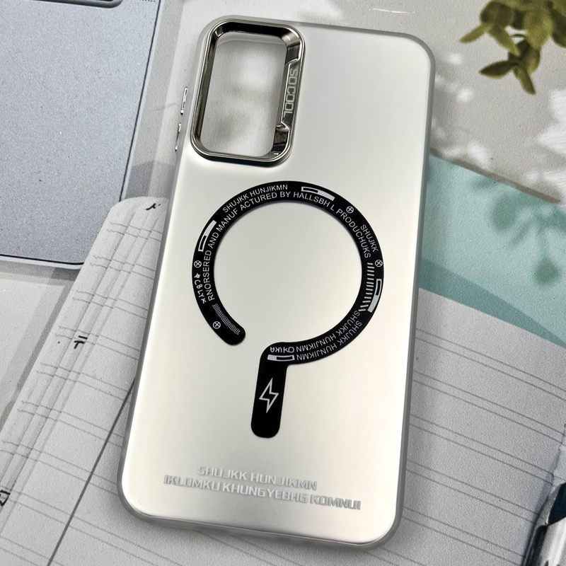 قاب گوشی Galaxy A15 سامسونگ So Cool اورجینال طرح مگ سیف New Magsafe لنز متال نقره ای اسپرت کد 34810 - Image 2