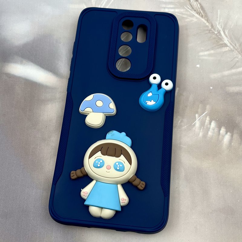 قاب گوشی Redmi Note 8 Pro شیائومی Pinhole Case عروسکی لنز برجسته سیلیکونی طرح دختر محافظ لنز دار کد 34814 - Image 2