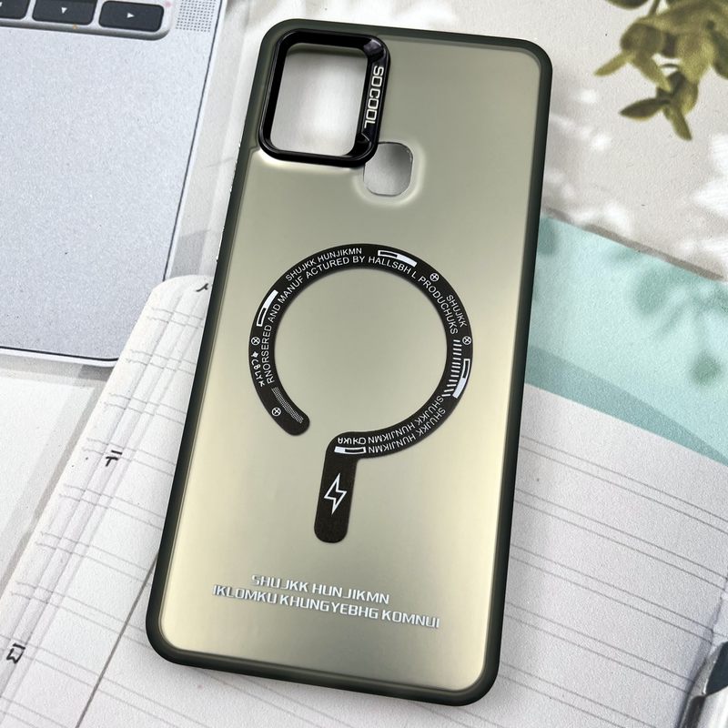 قاب گوشی Galaxy A21S سامسونگ So Cool اورجینال طرح مگ سیف New Magsafe لنز متال کرومی اسپرت کد 34853 - Image 2