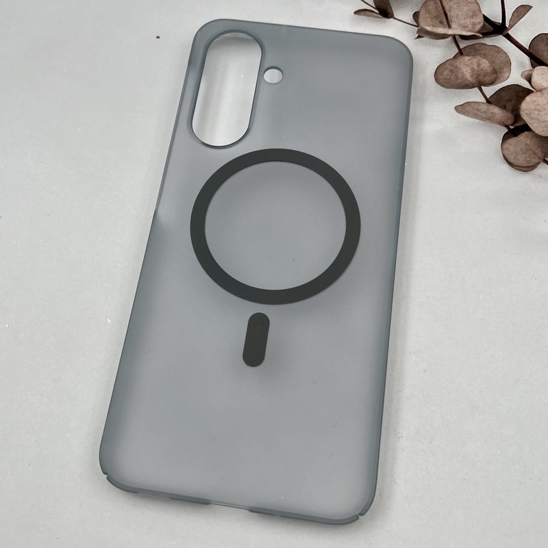 قاب گوشی Galaxy A17 سامسونگ Premium Case مات Slim مگ سیف Magsafe اورجینال تیتانیوم کد 36236 - Image 2