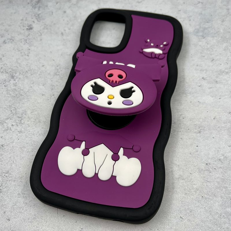 قاب گوشی Galaxy A06 سامسونگ Toy Case عروسکی سیلیکونی پاپ سوکتی ضد ضربه طرح کرومی کد 36246 - Image 2