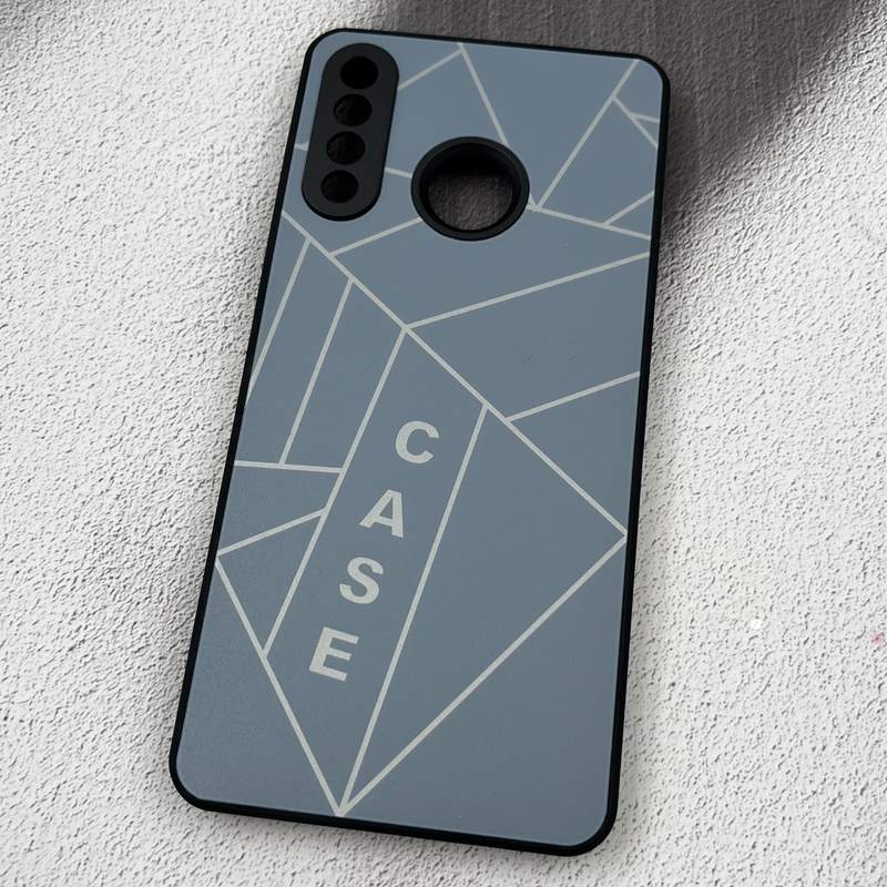 قاب گوشی Huawei P30 Lite هوآوی PVD CASE دور سلیکونی طرح Sketch lines محافظ لنز دار فیلی کد 39145 - Image 2