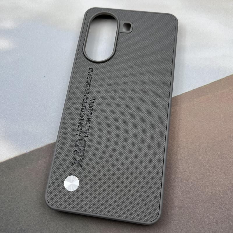 قاب گوشی Poco X7 Pro شیائومی X&D سوزنی چرمی کلاسیک تیتانیوم کد 39972 - Image 2