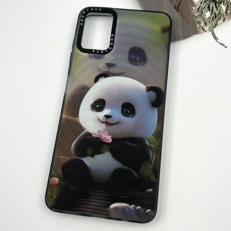 قاب گوشی Galaxy A06 سامسونگ Good Luck ایربگ دار هولوگرامی طرح پاندا لنز برجسته کد 41407 - Image 2