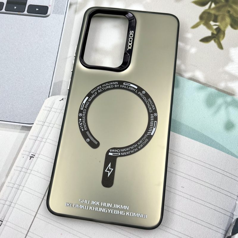 قاب گوشی Poco X7 Pro شیائومی So Cool اورجینال طرح مگ سیف New Magsafe لنز متال کرومی اسپرت کد 48092 - Image 2