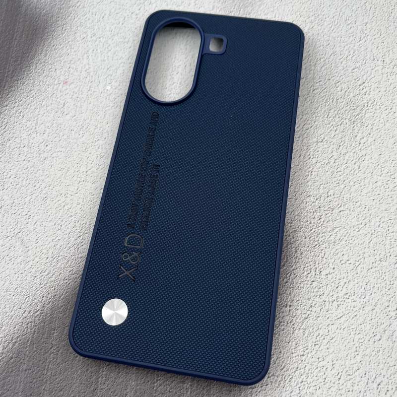 قاب گوشی Poco X7 Pro شیائومی X&D سوزنی چرمی کلاسیک سرمه ای کد 49844 - Image 2