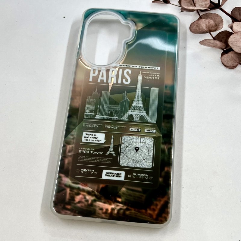 قاب گوشی Poco X7 Pro شیائومی 3D Lux Case سه بعدی اسپرت ضد ضربه طرح Paris کد 50611 - Image 2