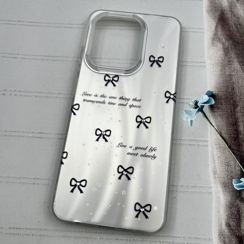 قاب گوشی Redmi A5 / Poco C71 شیائومی Star Case کهکشانی نگین برجسته لوکس طرح پاپیون کد 54428 - Image 2