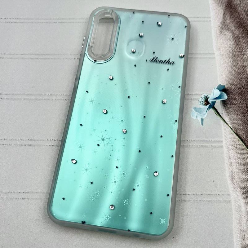 قاب گوشی Galaxy A30S / Galaxy A50S / Galaxy A50 سامسونگ Star Case کهکشانی نگین برجسته لوکس طرح موج کد 55135 - Image 2