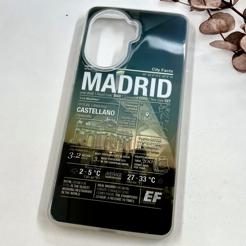 قاب گوشی Poco X7 Pro شیائومی 3D Lux Case سه بعدی اسپرت ضد ضربه طرح Madrid کد 55339 - Image 2