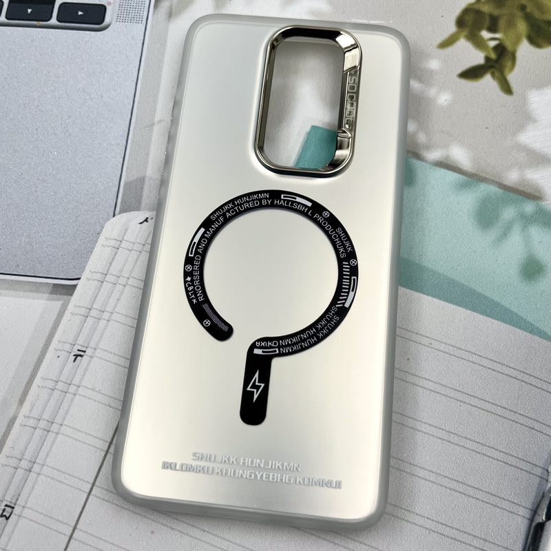 قاب گوشی Redmi Note 8 Pro شیائومی So Cool اورجینال طرح مگ سیف New Magsafe لنز متال نقره ای اسپرت کد 55845 - Image 2