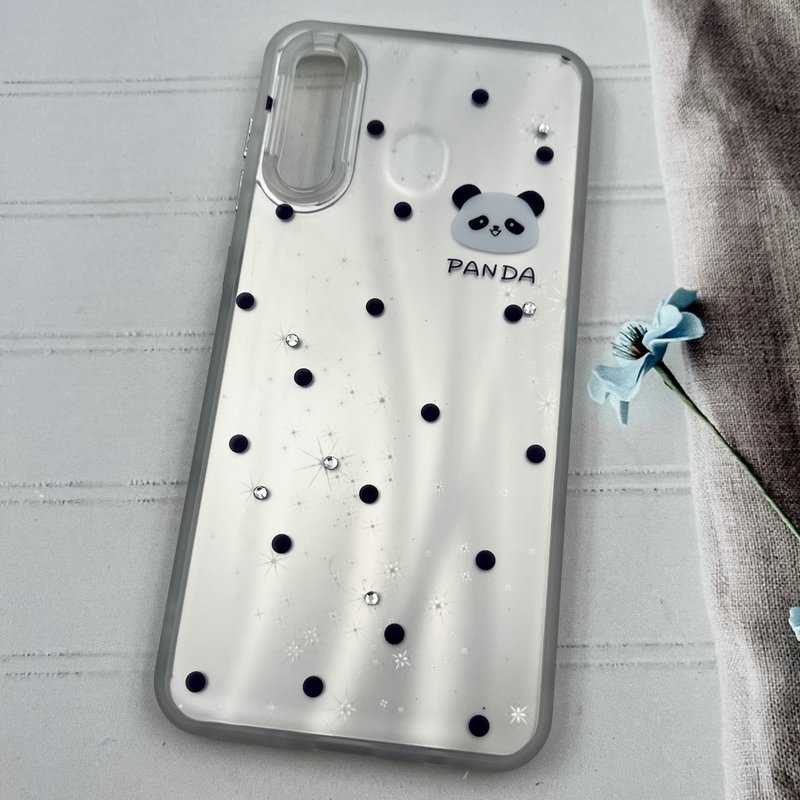 قاب گوشی Galaxy A30S / Galaxy A50S / Galaxy A50 سامسونگ Star Case کهکشانی نگین برجسته لوکس طرح پاندا کد 59835 - Image 2
