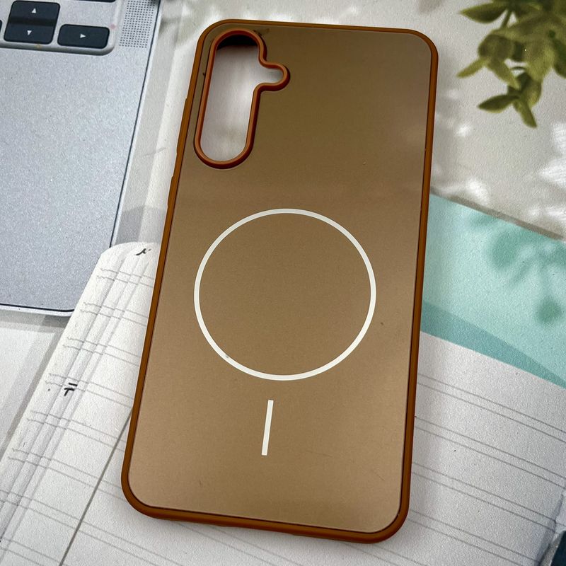قاب گوشی Galaxy A55 سامسونگ PVD CASE طرح مگ سیف Magsafe اسپرت لنز برجسته صحرایی کد 62492 - Image 2