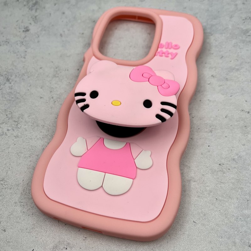 قاب گوشی Redmi A5 / Poco C71 شیائومی Toy Case عروسکی سیلیکونی پاپ سوکتی ضد ضربه طرح هلو کیتی کد 70893 - Image 2