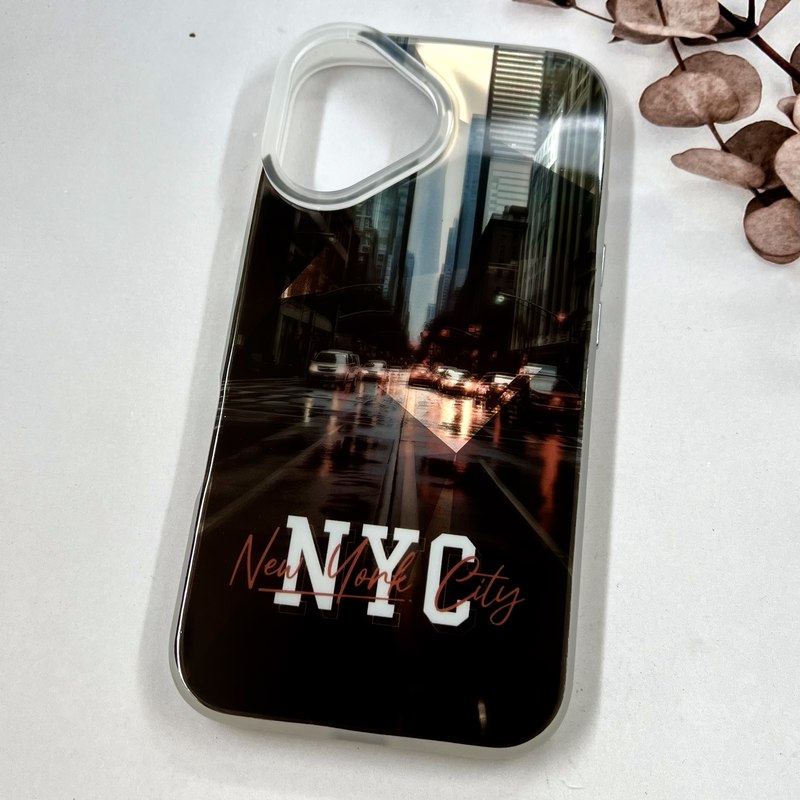 قاب گوشی iPhone 16 آیفون 3D Lux Case سه بعدی اسپرت ضد ضربه طرح NYC کد 73967 - Image 2