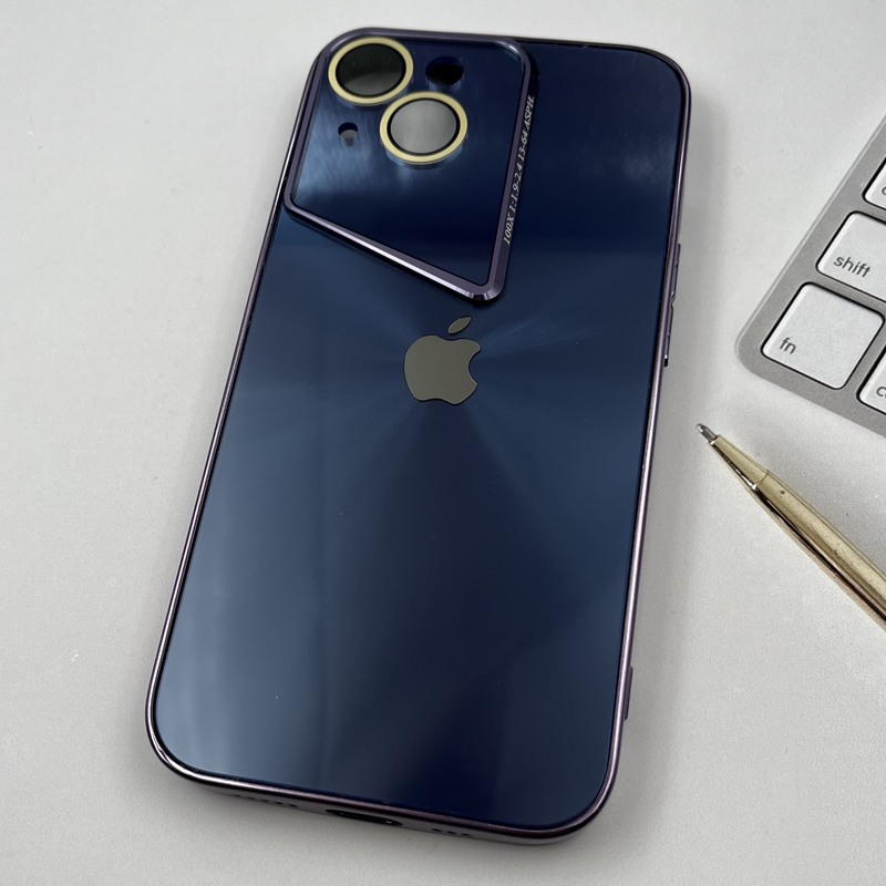 قاب گوشی iPhone 13 آیفون اورجینال PVD BLADE WARRIOR محافظ لنز دار شیشه ای بنفش کد 74725 - Image 2
