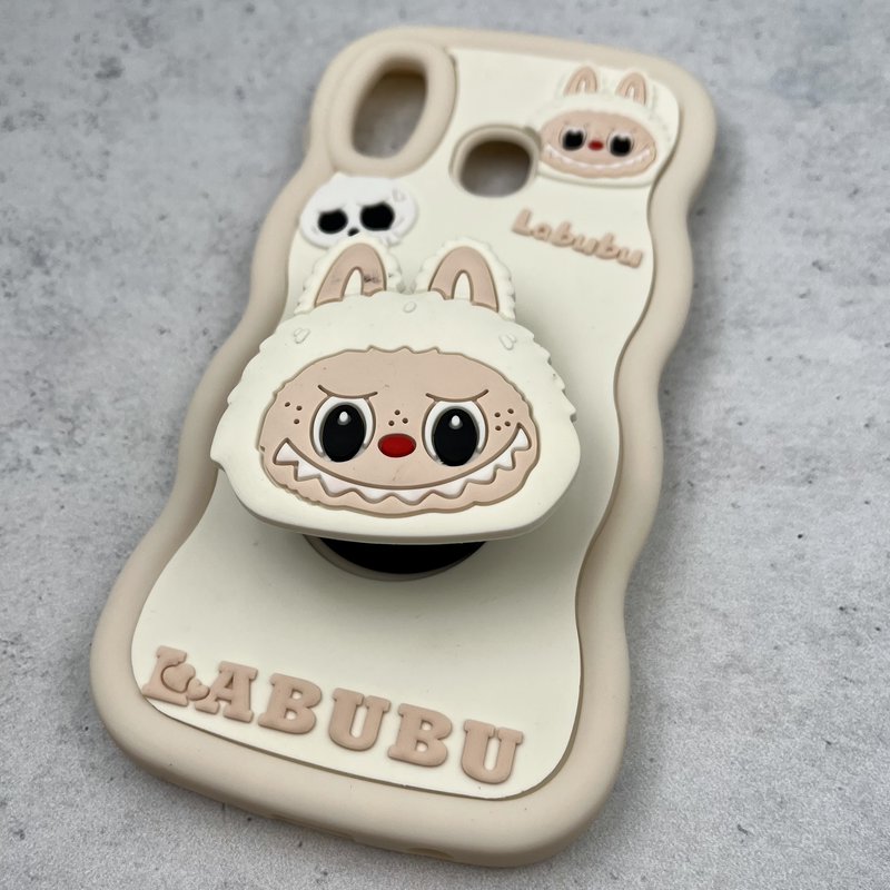 قاب گوشی Galaxy A20 / A30 سامسونگ Toy Case عروسکی سیلیکونی پاپ سوکتی ضد ضربه طرح لبوبو کرمی کد 75600 - Image 2