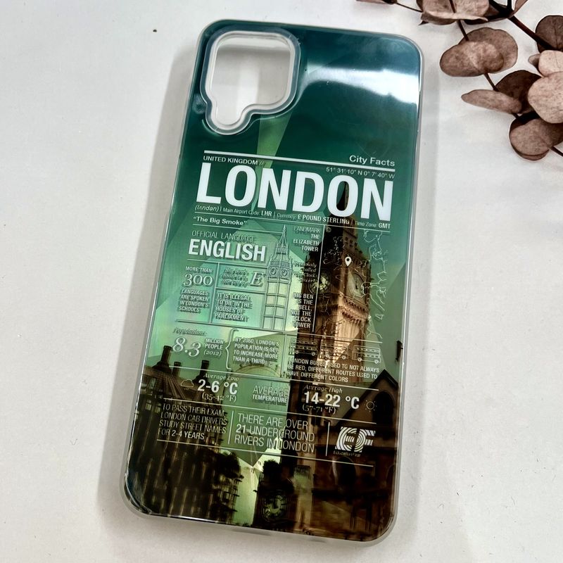قاب گوشی Galaxy A12 / Galaxy M12 سامسونگ 3D Lux Case سه بعدی اسپرت ضد ضربه طرح London کد 80619 - Image 2