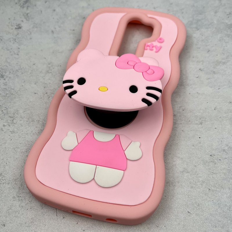 قاب گوشی Redmi Note 8 Pro شیائومی Toy Case عروسکی سیلیکونی پاپ سوکتی ضد ضربه طرح هلو کیتی کد 85266 - Image 2
