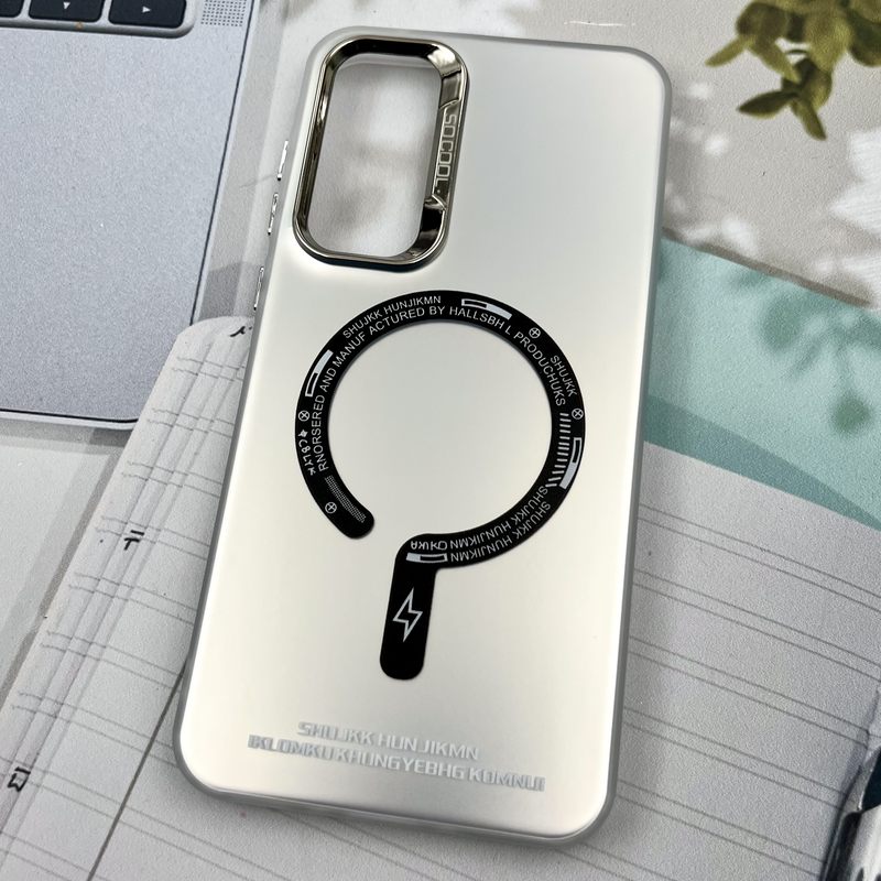 قاب گوشی Galaxy A35 سامسونگ So Cool اورجینال طرح مگ سیف New Magsafe لنز متال نقره ای اسپرت کد 89860 - Image 2