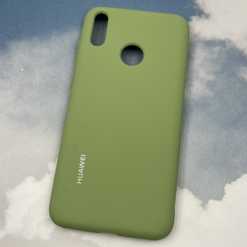 قاب گوشی Y7 2019 / Y7 Prime 2019 هوآوی سیلیکونی پاک کنی اورجینال داخل پارچه ای رنگ سبز روشن کد 95751 - Image 2