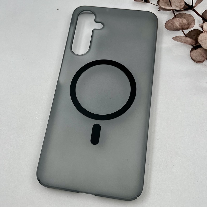 قاب گوشی Galaxy A16 سامسونگ Premium Case مات Slim مگ سیف Magsafe اورجینال مشکی کد 96854 - Image 2